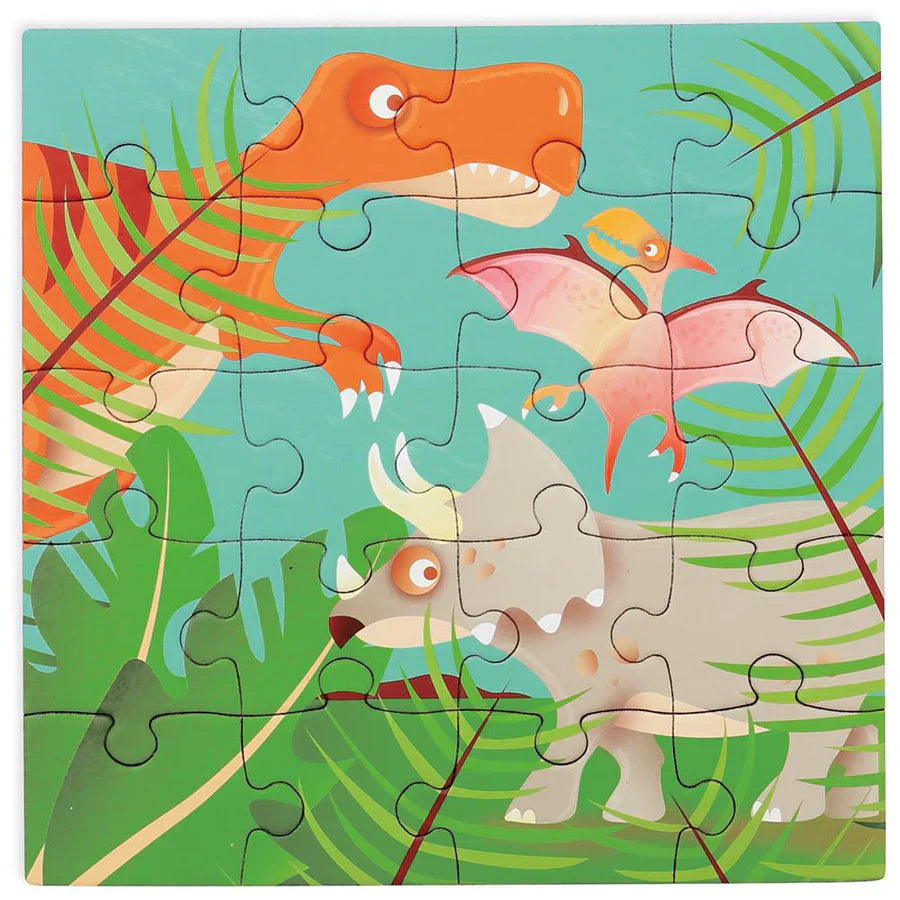 Magnetic Puzzle Book To Go - Dinosaurs