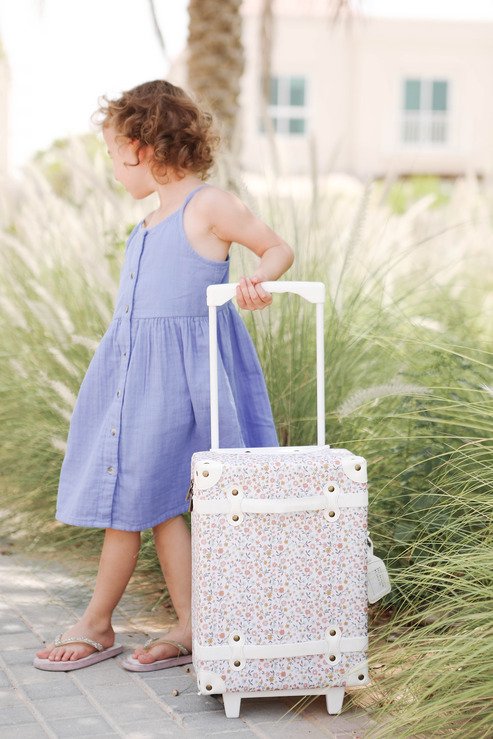 See Ya Suitcase - Floral Prairie