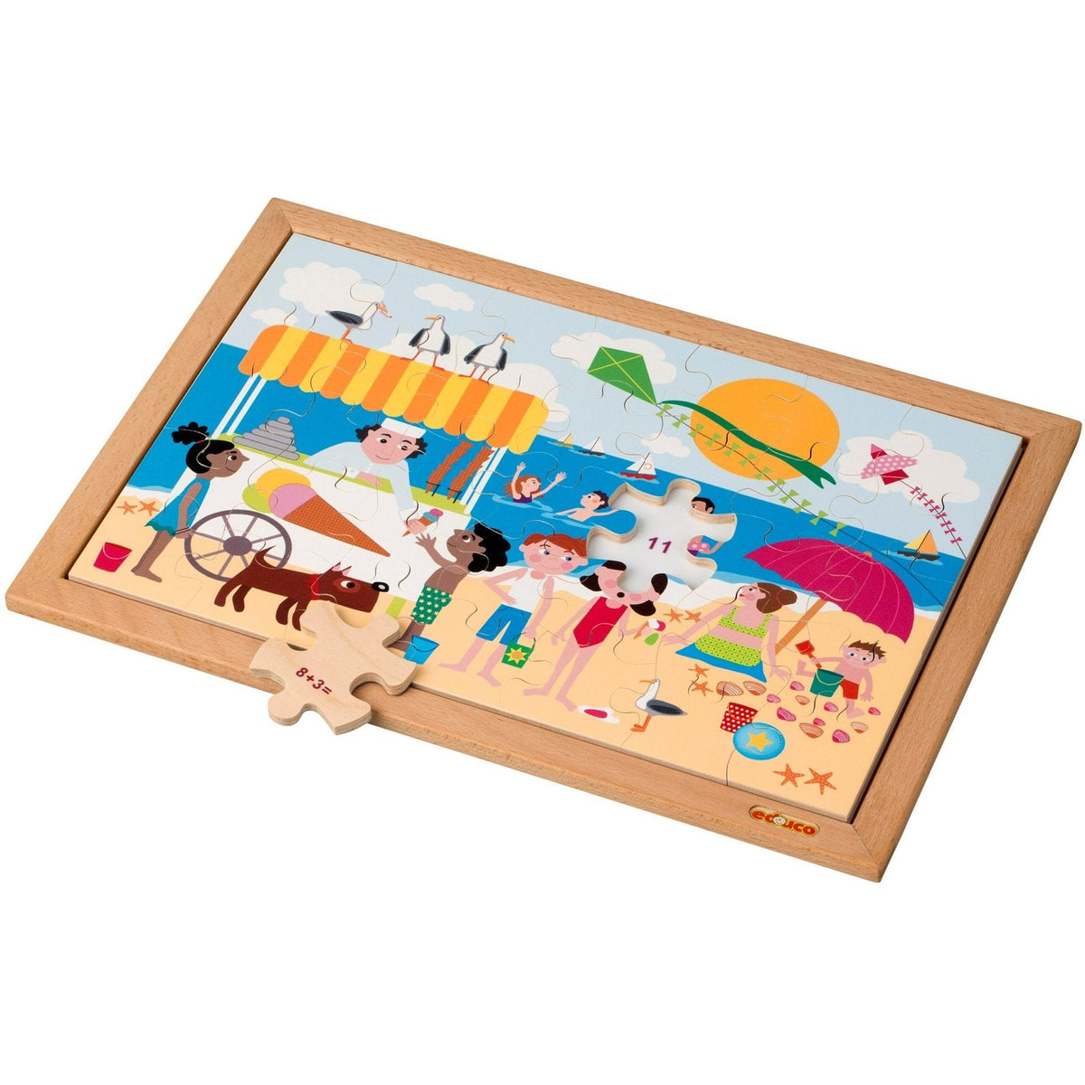 Math Puzzle - Addition & Subtraction Up to 12
