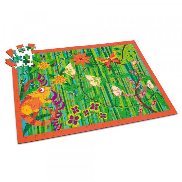 Crazy Jungle Puzzle
