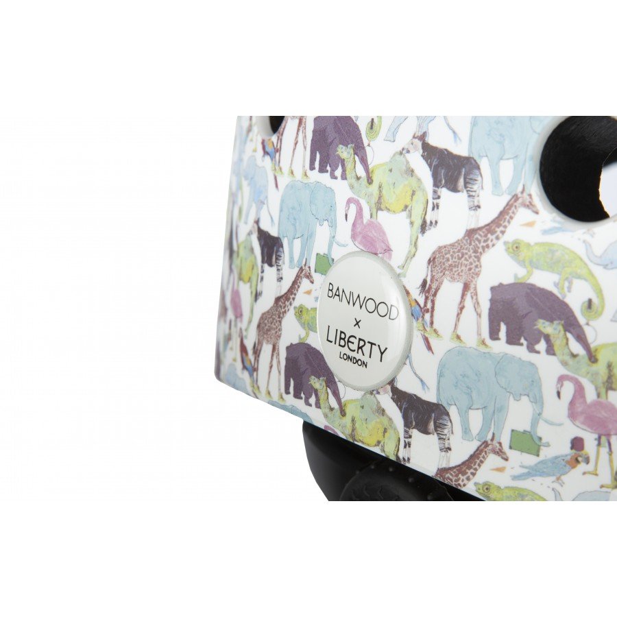 Liberty London x Banwood Helmet - Queue for the Zoo