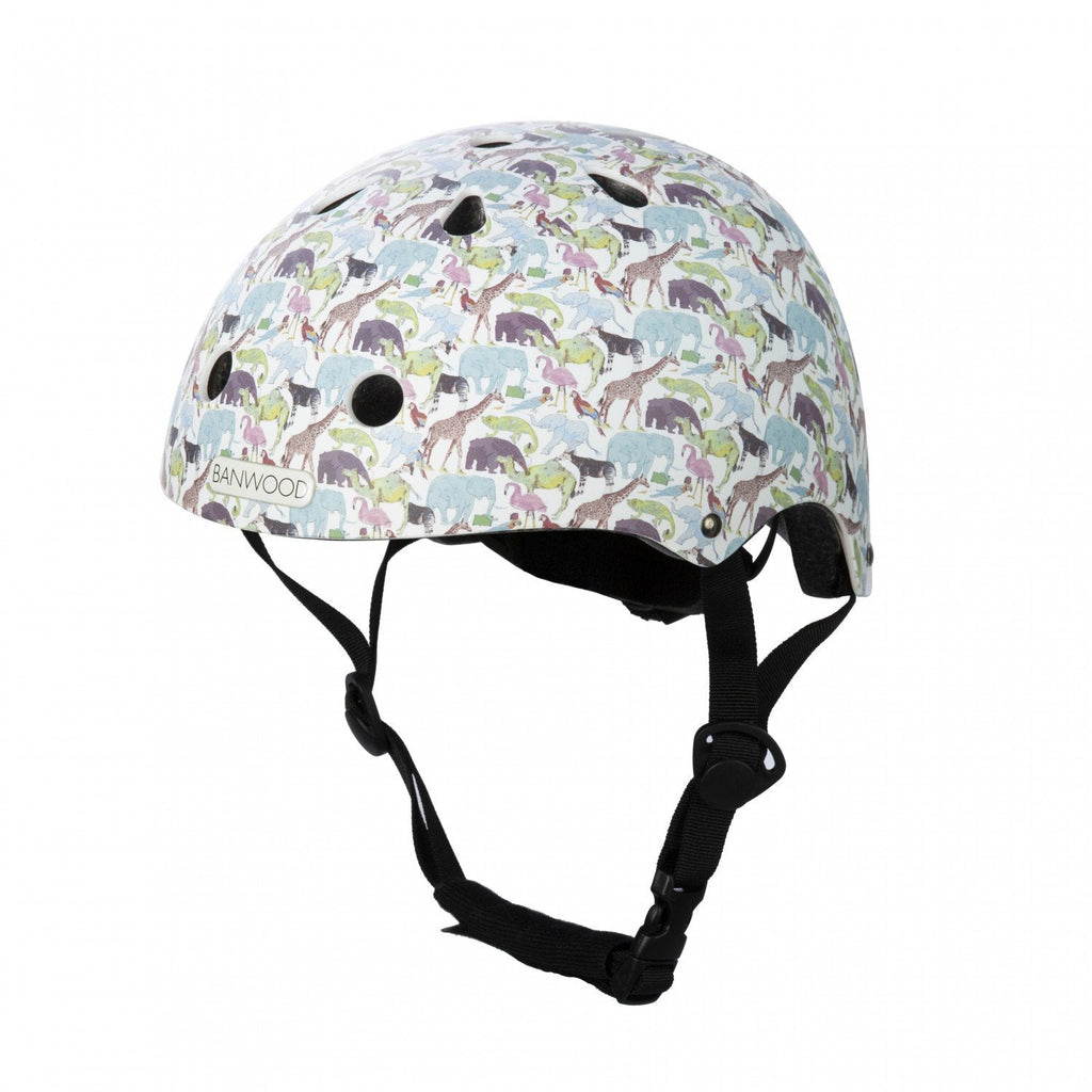 Liberty London x Banwood Helmet - Queue for the Zoo