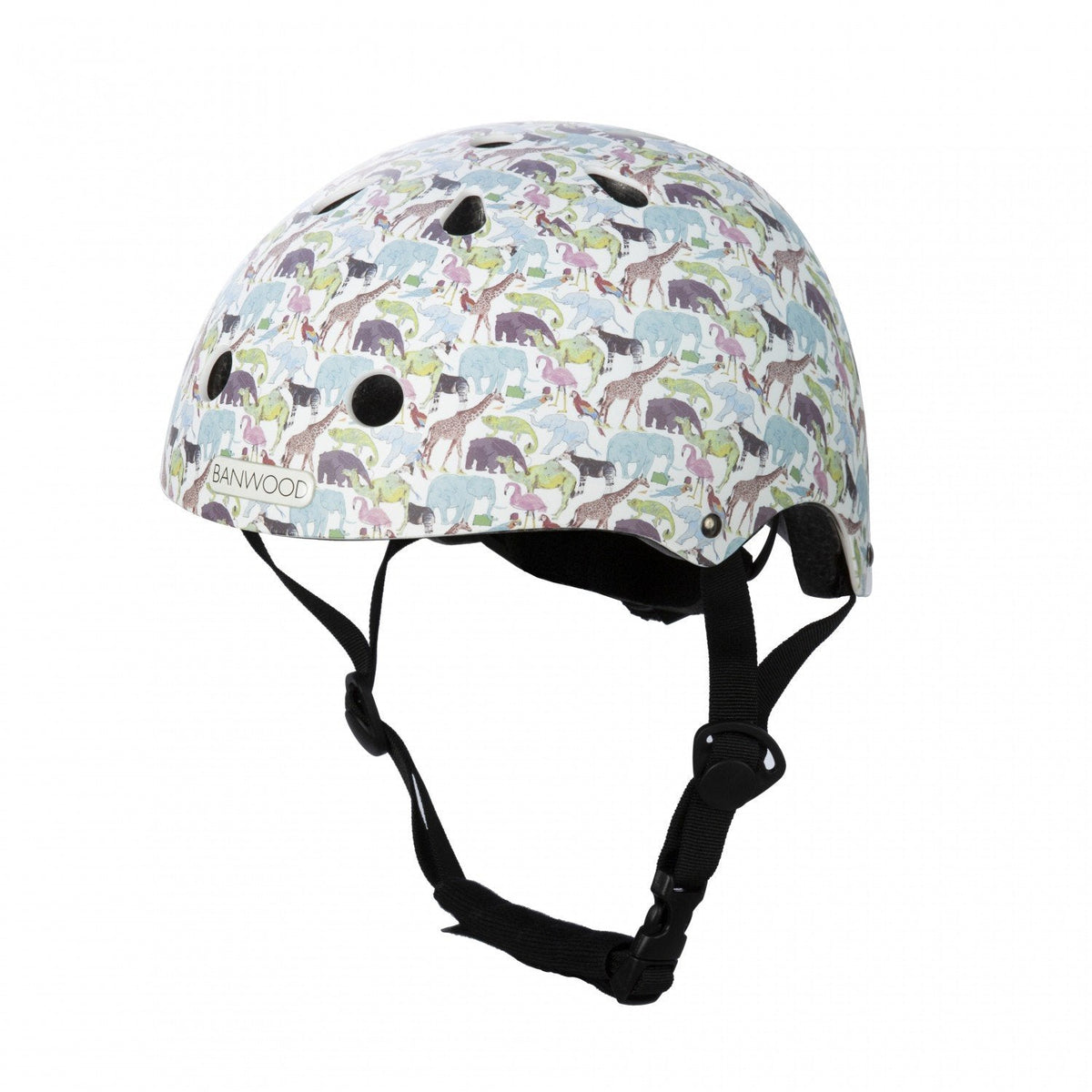 Liberty London x Banwood Helmet - Queue for the Zoo