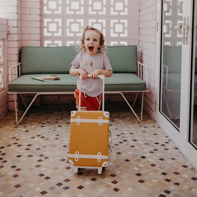 See Ya Suitcase - Apricot